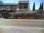 ameriska verzija gasilskega tovornjaka L.A.F.D. los angeles fire department