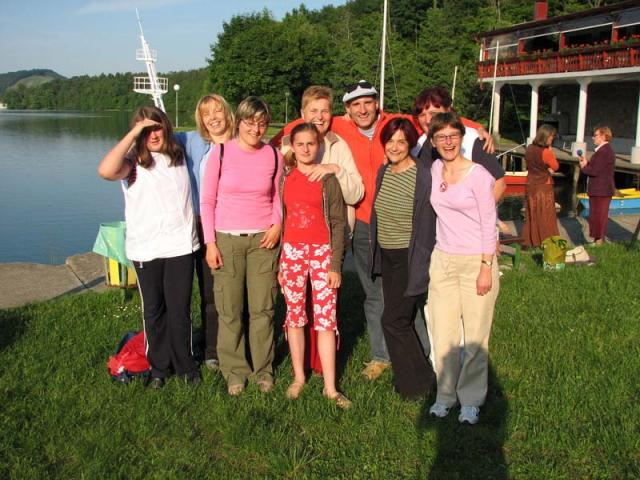 Z leve Jasna, Mirica, Suzana, Urška, Greta, Franci, Mojca, Tatjana, Darinka